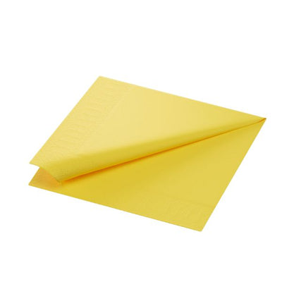 Duni Yellow Tissue Paper Napkin 40cm 2ply x 1250