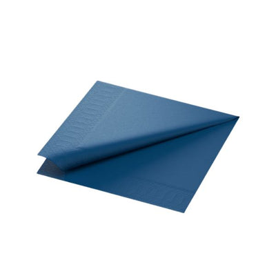 Duni Dark Blue Tissue Paper Napkin 33cm 2ply x 2000