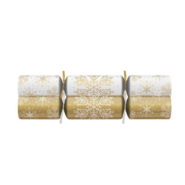 Christmas Crackers 10" Snowflake Supreme x 100