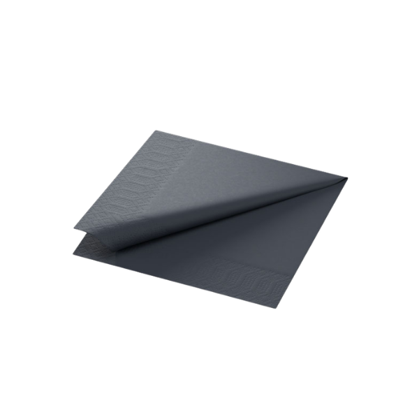 Duni Black Lunch Napkin 32cm 2ply x 2000