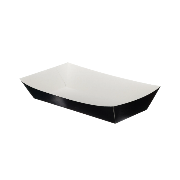 Black Takeaway Medium Food Tray (Case Of 500)