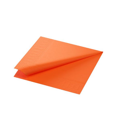 Duni Sun Orange Tissue Paper Napkin 32cm 2ply x 2000
