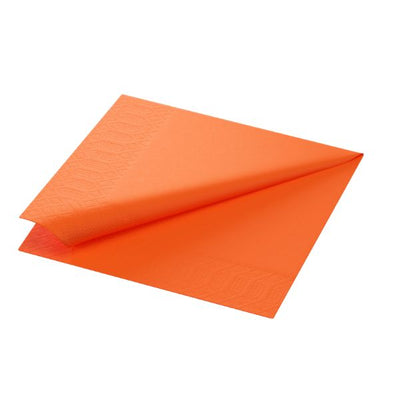 Duni Sun Orange Tissue Paper Napkin 40cm 2ply x 1250
