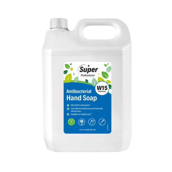 W15 Antibacterial Hand Soap (5L)