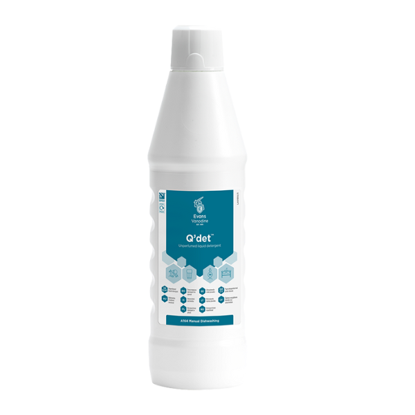 Q'det™ Unperfumed Liquid Detergent - 1ltr