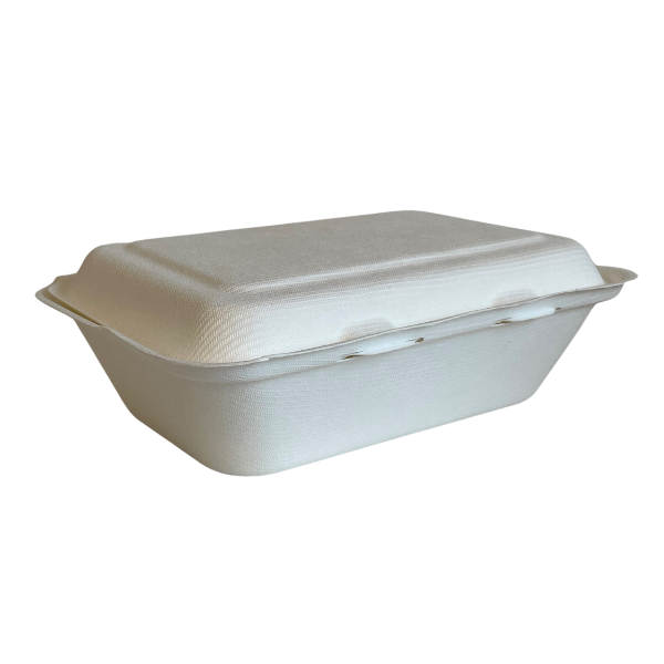 7x5" Bagasse Food Box Compostable x 500