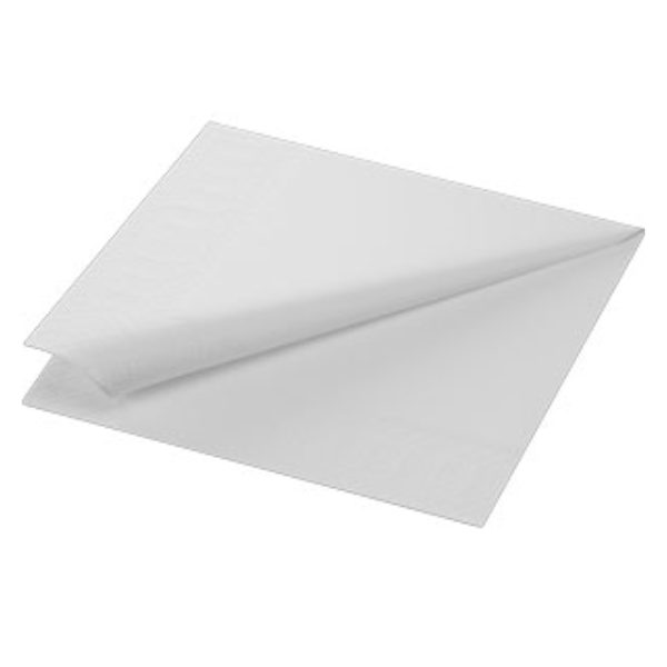 White Tissue Paper Napkin 40cm 2ply x 1250