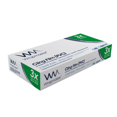 Wrapmaster Cling Film (PVC) Refill 45cm x 300m (Pack of 3) 31C81
