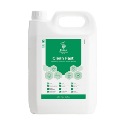 Clean Fast Heavy Duty Washroom Cleaner X 5LTR