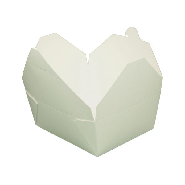 No.8 White Food Takeaway Boxes x 250