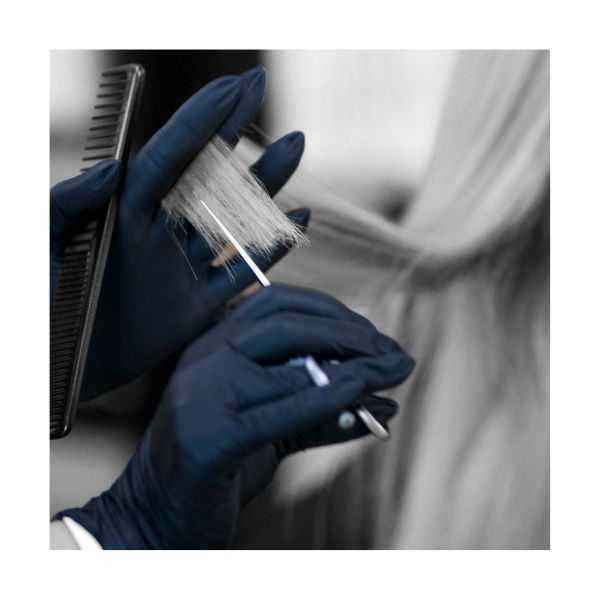GL896 Black Nitrile Superior Strength Examination Gloves Powder Free (Box 100)