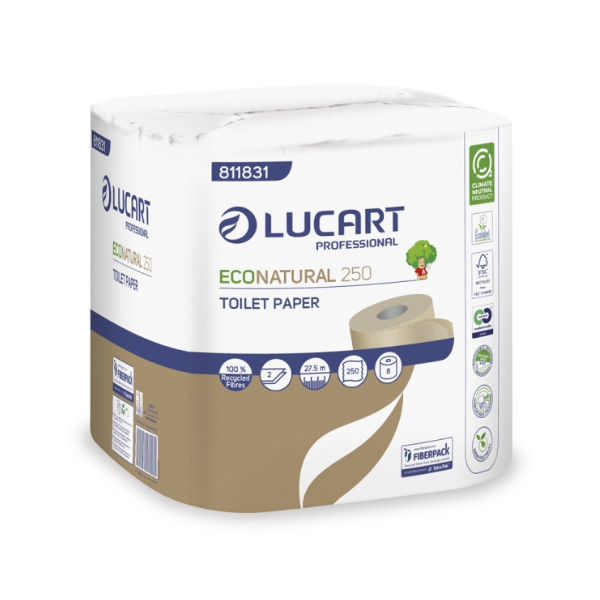 EcoNatural 250 Toilet Rolls x 64