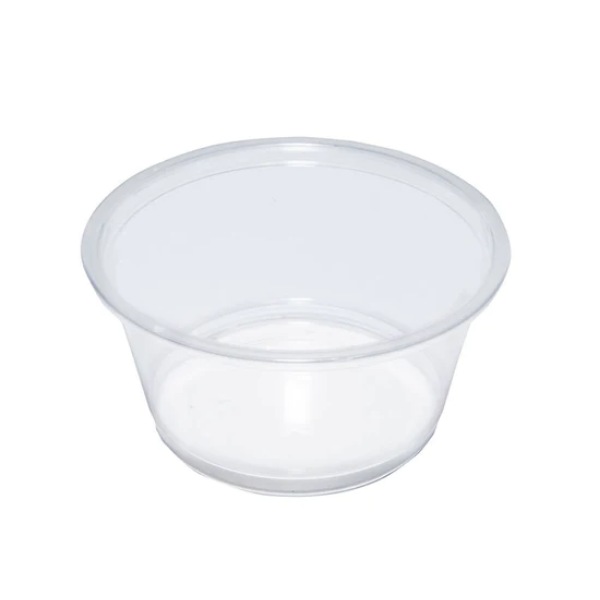 2oz PP Portion Control Pot (Clear) - x 2500