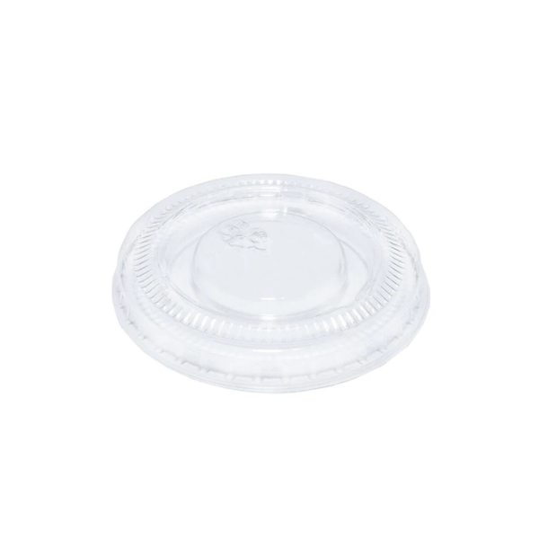 1oz PET Portion Control Pot Lid (Clear)- x 5000