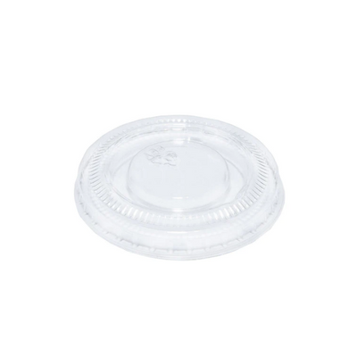 1oz PET Portion Control Pot Lid (Clear)- x 5000