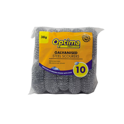 Galvanised Scourer x10