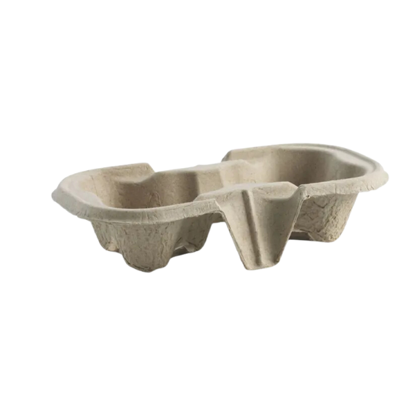 2 Cup BioCup Tray- 500/Carton