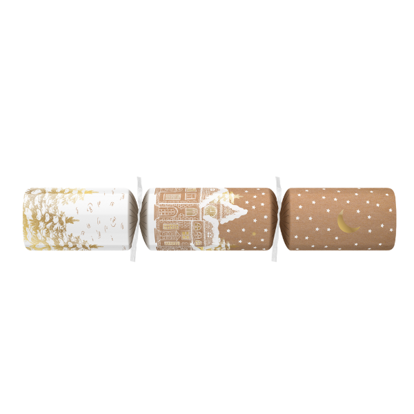 Christmas Crackers 12" Festive Village x 50