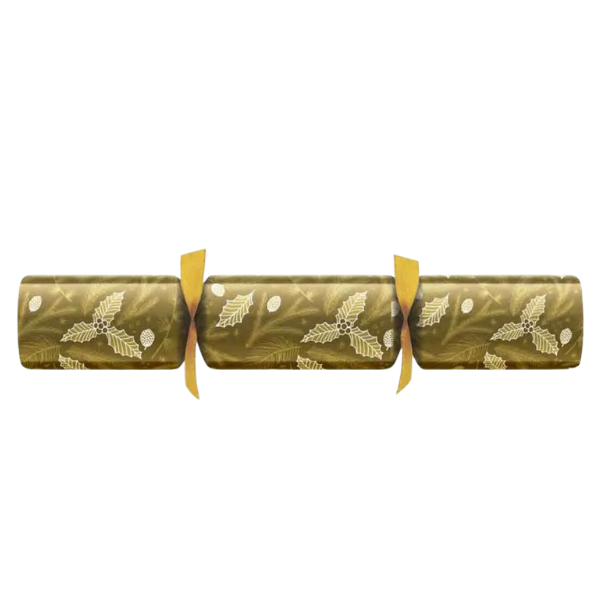 Christmas Crackers 14" Elegant Foliage Gold x 25
