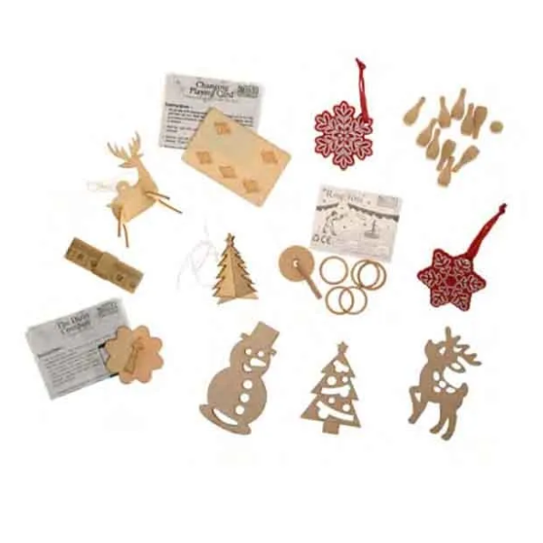 Christmas Crackers 14"Kraft Bauble x 25