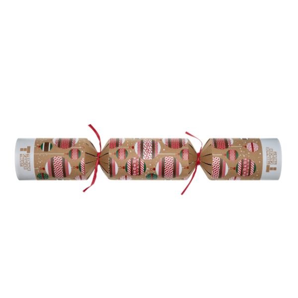 Christmas Crackers 14"Kraft Bauble x 25