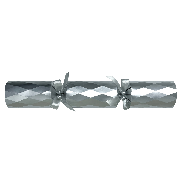 Christmas Crackers 14" Silver Diamond x 25