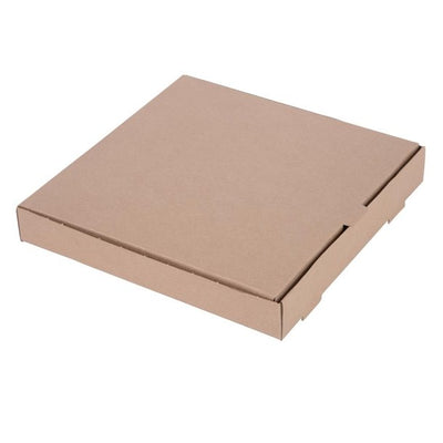 12" BROWN PLAIN PIZZA BOX (100)