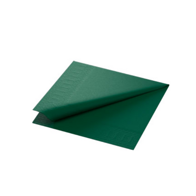 Duni Dark Green Tissue Paper Napkin 33cm 2ply x 2000