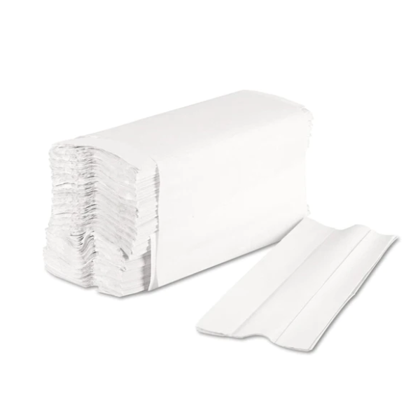 White C Fold Hand Towel 2 ply x 2400