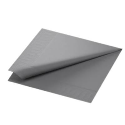 Granite Grey Tissue Paper Napkin 40cm 2ply x 2000