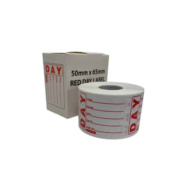 Prepped Food Labels Roll x 500