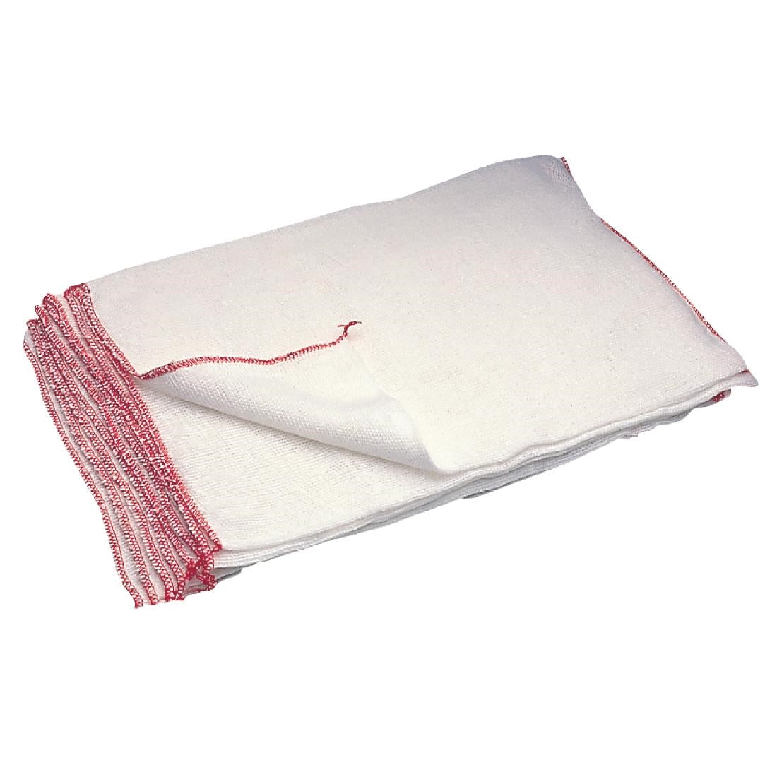 Dish Cloths Bleached (Pack of 10)