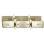 Christmas Crackers 14" Winter Crystal Gold & Cream x 25