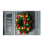 Christmas Wreath Gold & Red Bauble  x 1