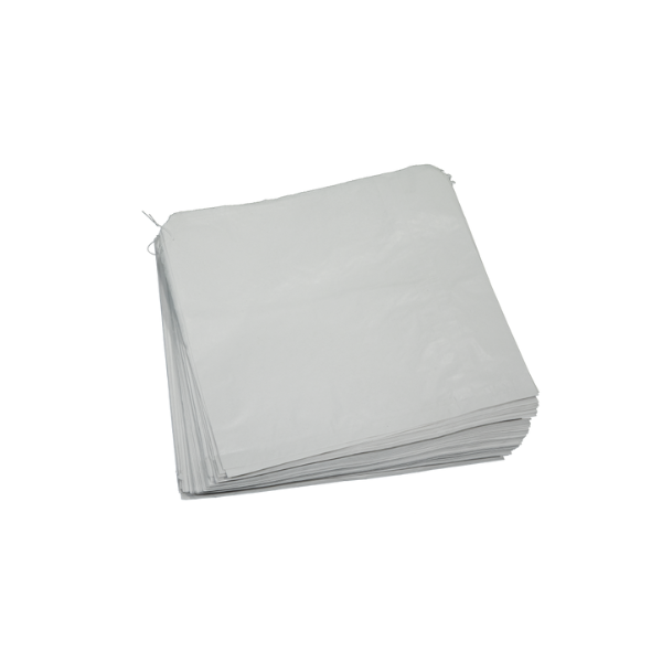 7 x 7 "Strung White Paper  Bags (Pack of 1000)