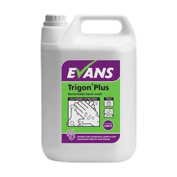 Trigon® Plus Unperfumed, Bactericidal Hand Wash - 5ltr
