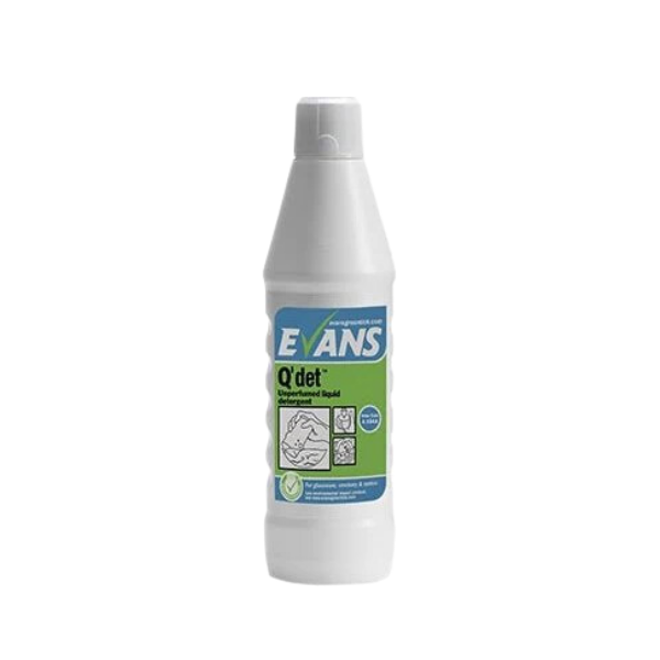 Q'det™ Unperfumed Liquid Detergent - 1ltr
