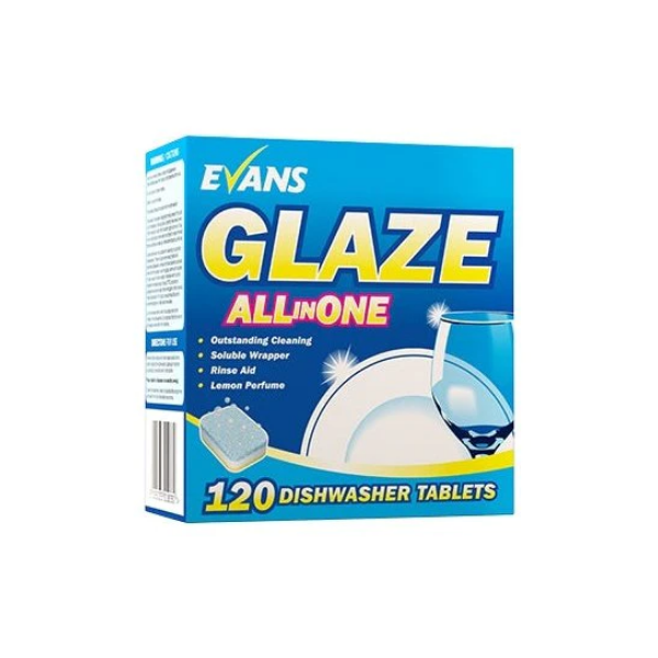 Glaze All in One Dishwasher Tablets (120 tabs)