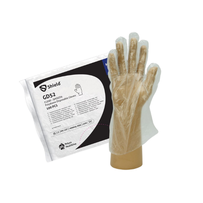 Polythene Disposable Gloves - pack of 100