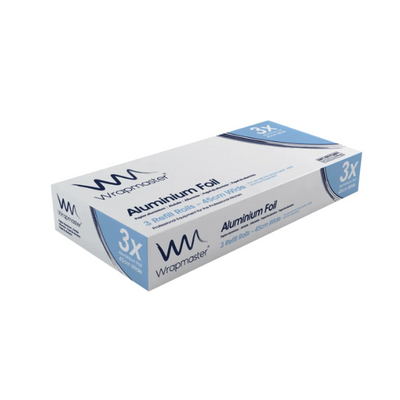 Wrapmaster Aluminium Foil Refill 45cm x 90m (Pack of 3) 24C55