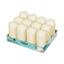 Bolsius Ivory pillar Candle 120mm - 12 per case