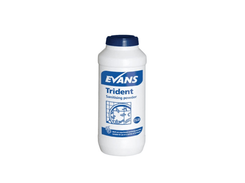 Trident Blue Sanitising Powder - 500gm
