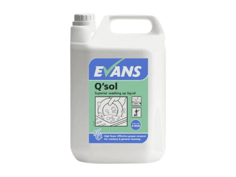 Q'sol™ Superior Washing Up Liquid - 5ltr