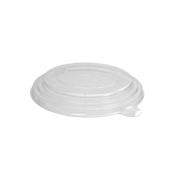 Kraft Food Bowl Lid- 500 ml Clear PET Lid x 300