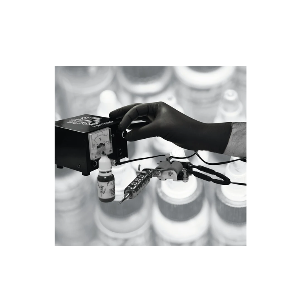 GL897 Black Nitrile examination gloves Powder Free (Box 100)