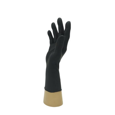 GL896 Black Nitrile Superior Strength Examination Gloves Powder Free (Box 100)