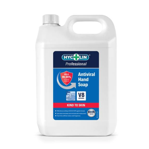 V8 Hycolin Professional Antiviral Hand Soap (5L)