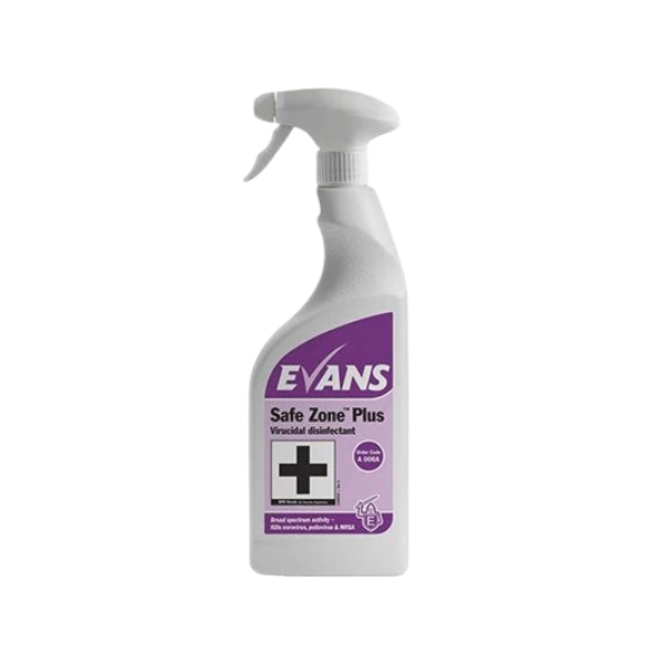 Safe Zone™ Plus Virucidal Disinfectant - 750ml