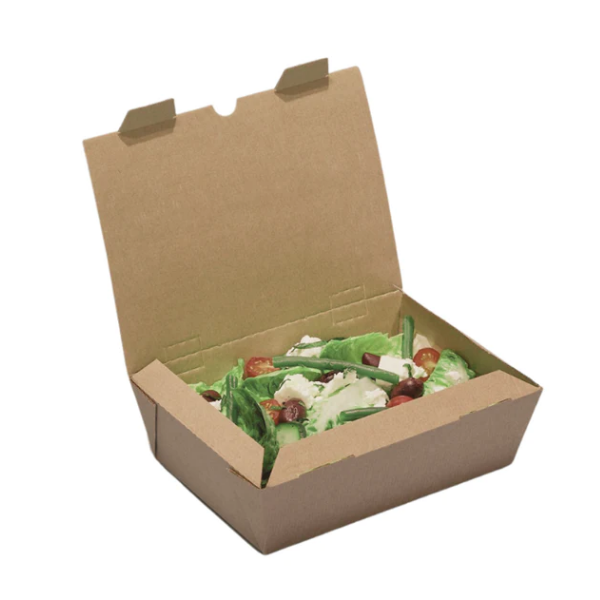 Large Food to Go Takeaway Boxes - No Window Recyclable x 120