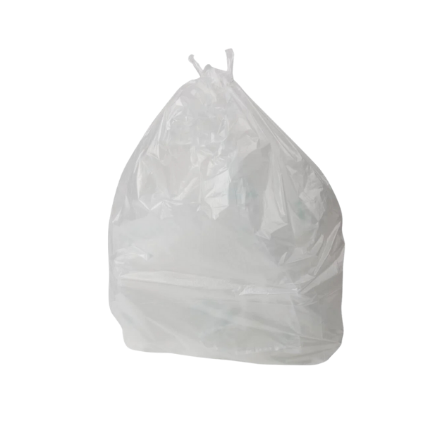 Large Heavy Duty Clear Compactor Bin Bags 508mm/864mm/1168mm (Pack of 100)